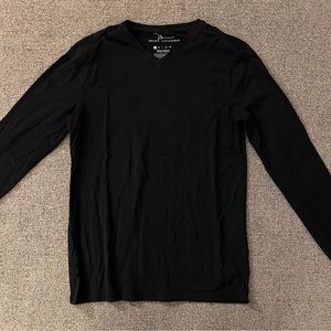 🔴 4 for $40 Bundle | Marc Anthony vneck long sleeve shirt (Black) Size Small